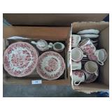 Meakin England Ironstone Dishes - 8 place setting*