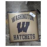 (2) Washington Hatchets Stadium Cushions