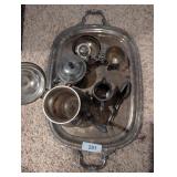Plated Coffee Server Set