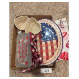 Valentine Apron & Small Heart Shaped Bowls +