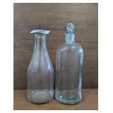 (2) Vintage Bottles
