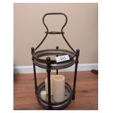 Decorative Lantern w/ Battery Op Candles