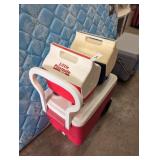 Coleman Cooler + (2) Lunch Size Coolers