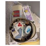 Buttons, Flannel Fabric & Other Fabric Remnants