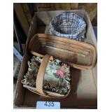 (3) Small Longaberger Baskets