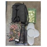 Tote Bags, Wood Tray, Luggage Cart