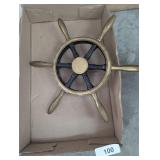 Heavy Brass (or Brass Tone) Ship