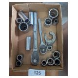 Assorted Sockets & Ratchets