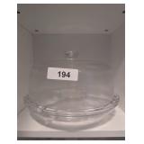 Glass Cake Plate w/ Dome