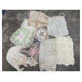 Vintage Doilies & Crochet Items -**