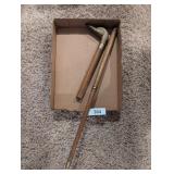Walking Cane w/ Brass Duck Head