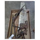 Hammer, Hand Saw, Sickle, Pry Bar, +