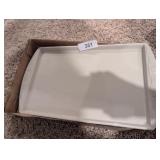 Longaberger Glazed Stoneware Tray