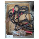 Jumper Cables + Safety Glasses