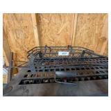 Metal Flower Baskets + Small Garden Flag Holder
