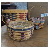 (3) Patriotic Longaberger Baskets