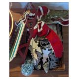 Christmas Decor, Charger Plates +