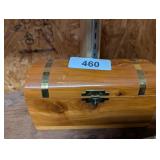 Vintage Mini Cedar Chest Jewelry Box