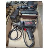 Electric 3/8" Drill + Electric Sanders