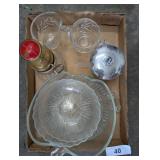 Cream & Sugar + Apple Shaped Bowl &