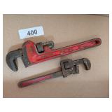 (2) Pipe Wrenches