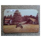Glass John Deere Cutting Board