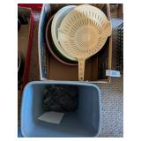 Dish Drainer + Lots of Plastic Storage Items