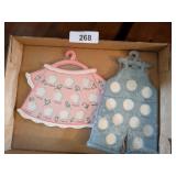 (2) Milestone Baby Photo Displays