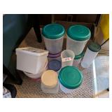 Assorted Everyday Plastic Storage Items
