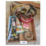 Wall Anchors, Screw Hooks, Scissors, +
