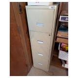 Four Drawer File Cabinet