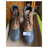 Rugged Outback Hiking Boots Steel Shank Size 10
