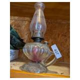 Oil Lamp White-Flame