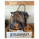 Baskets, Fabric Purse & Plaque