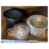 Fry Daddy, Juicer & Small Crockpot