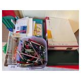 Office Supply Box Lot