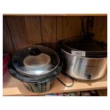 Hamilton Beach Crock Pot (2) Inserts +