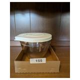 Anchor Hocking 8-Cup Glass Batter Bowl w/ Lid