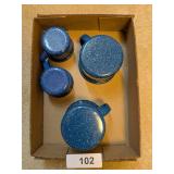 Modern Graniteware Cups