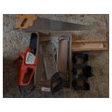 Small Electric Chain Saw, Miter Boxes, Hand Saws &