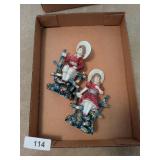 Little Boy & Girl Figurines [Unmarked]
