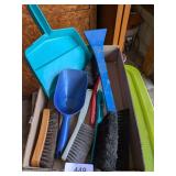 Brushes, Dust Pan & Scoop