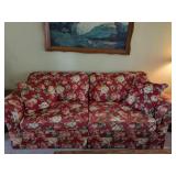 Bayne Floral Sofa w/ Matching Pillows