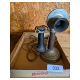Antique Kellogg Candlestick Telephone