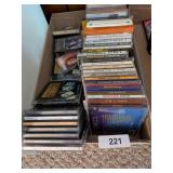 Assorted CDs & Few Cassettes