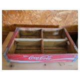Wood Coke Crate