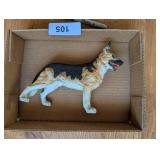 German Shepherd Dog Figurine Marked 7733 Andrea