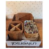 (3) Longaberger Baskets