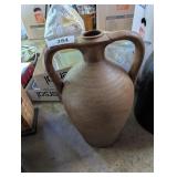 Double Handled Pottery Vase
