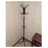 Black Metal Hall Tree